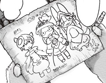 Hypnavoid (Artist) on X: It took quite a while but I finally finished the  fan art of Made in Abyss, you can see the characters Nanachi, Riko and Reg.  It's a pretty