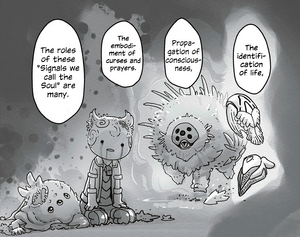 Illustration of functions of Souls of the Abyss