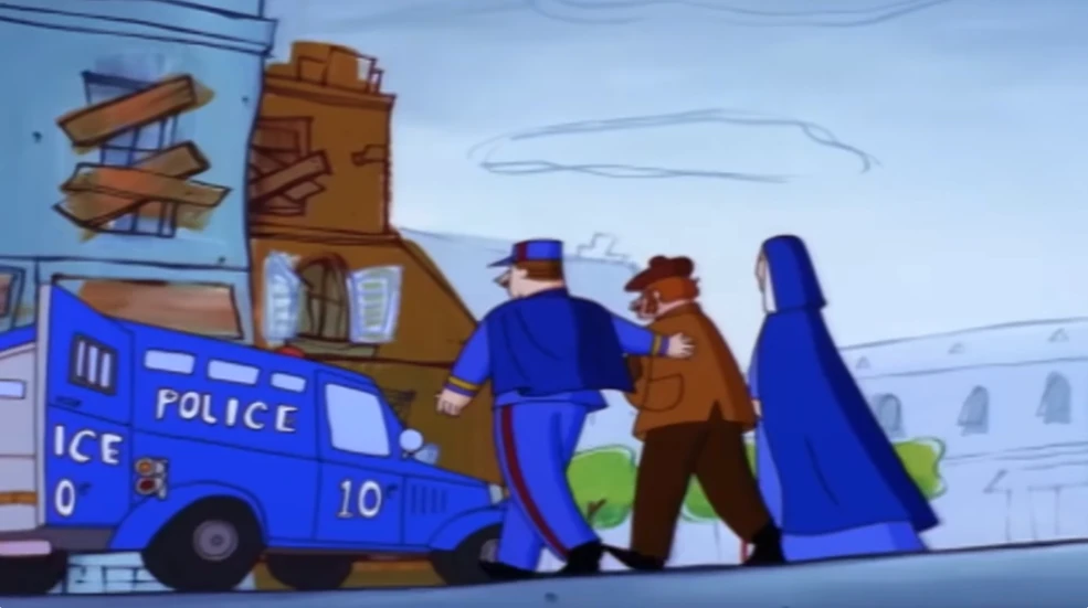 madeline cartoon blue dress Madeline Cleans Up  Books of Wonder