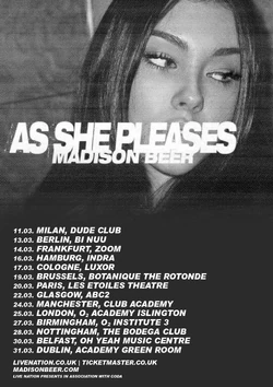【匿名発送】【新品未開封】As she pleases Madison Beer Madison Beer - As She Pleases CD @madisonbeer @madisonbeerhq
