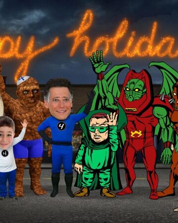 Fantastic Four Christmases Red White Collar Mad Cartoon Network Wiki Fandom