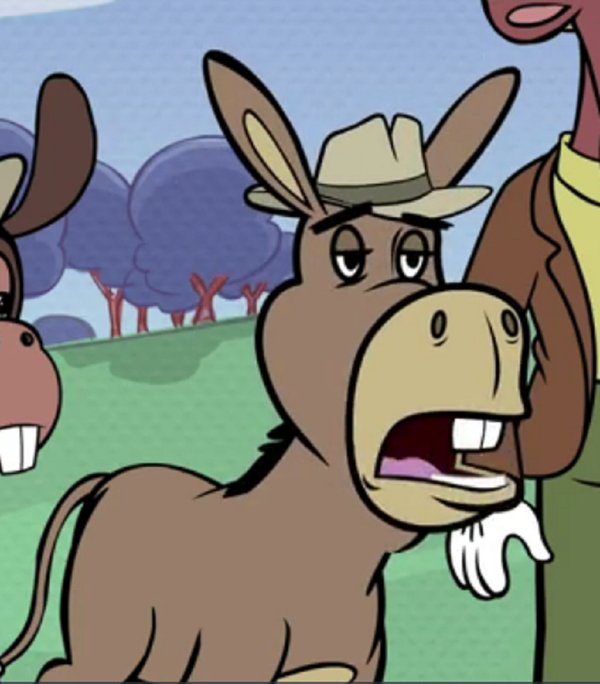 donkey cartoon