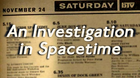 An Investigation In Spacetime