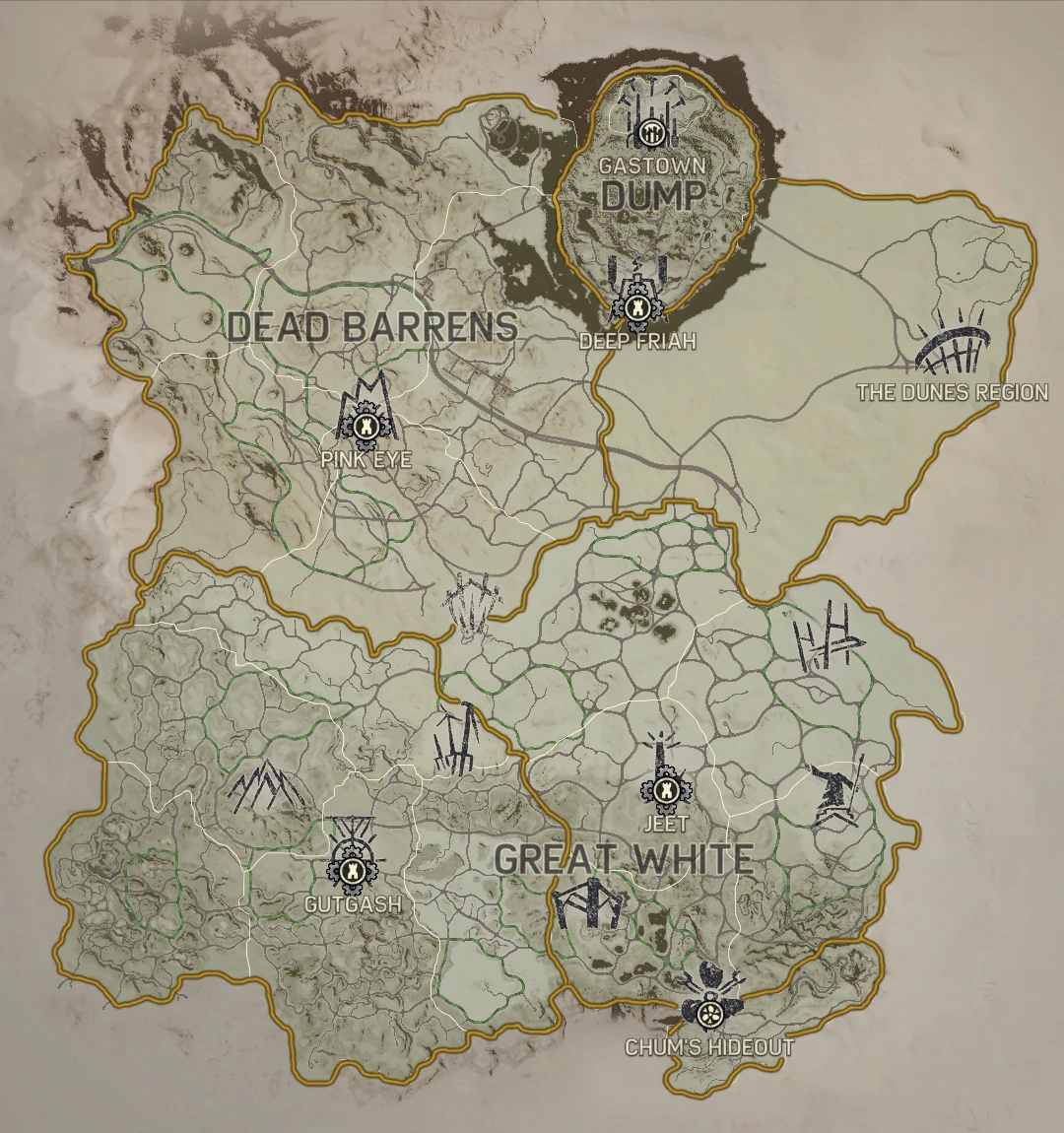 Fuel Game Map Comparison