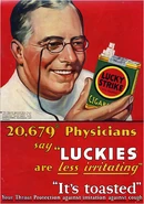 Lucky Strike ad