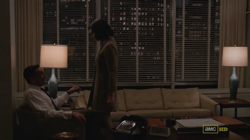 #2 The "Audition Dress"  dress and jacket. Note: Don actually calls this the "audition dress" and they have a conversation about the outfit. Note 2: Megan wears this dress a second time in the episode after outfit #3.