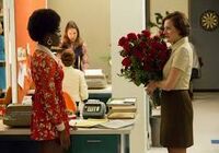 Peggy learns the truth about the roses, A Day's Work.