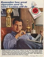 Frank Gifford for Lucky Strike 1961-62