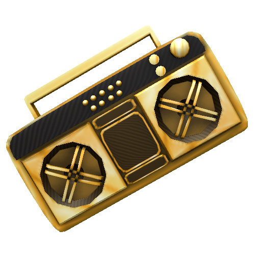 Golden Super Fly Boombox, Roblox Wiki