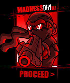 Madness Combat poster (Madness Day 2022) by Sack333 on Newgrounds