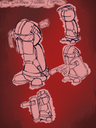 Concept art of The Riot Guard