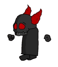 One of Tricky's skeletons