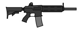 The HK416 from Madness: Project Nexus (Classic)