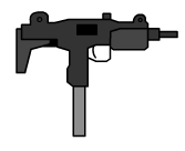 The Uzi from Madness Combat 5, Madness Combat 6, and Madness Combat 7