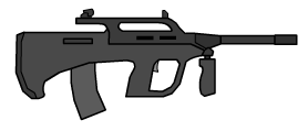 The Steyr AUG from Madness: Project Nexus (Classic)