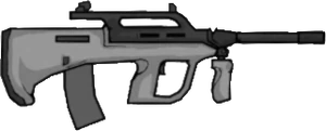 The Steyr AUG from DedmosRebuilt.fla