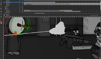 A teaser showing Sanford shooting an Agent