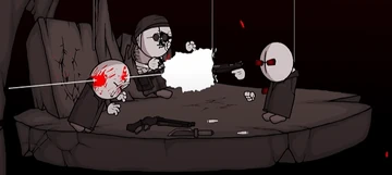 The agent shooting a different agent instead of Sanford.