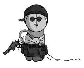 Sanford's signature appearance, as he appears in MC9 onward.