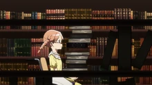 Nemu carries books
