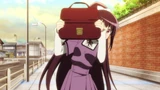 MRPMMMSS11 Tsukuyo hides behind her briefcase.jpg (299 KB) Tsukuyo hides behind her briefcase