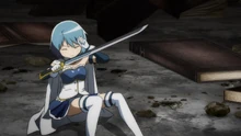 Great protection you've got there, Sayaka