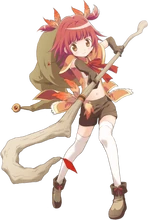 Kaede's profile from the game's website