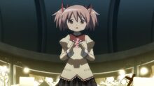 Madoka hopes Mami will be okay