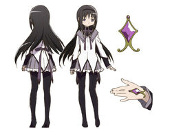 Homura Akemi Anime Design