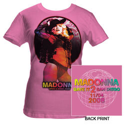マドンナ Rebel Heart Tour 2016 TシャツBITCH グッズ Madonna 2016 tour t-shirt - Gem