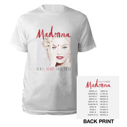 美品■マドンナ■Rebel Heart tour ツアー Tシャツ BITCH マドンナ Madonna 2015-2016 Rebel Heart tour レベルハート