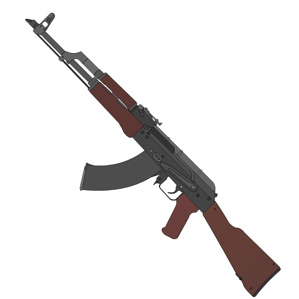 Kalashnikov Concern AKM | MadylnCraft Wiki | Fandom, image size:985x985