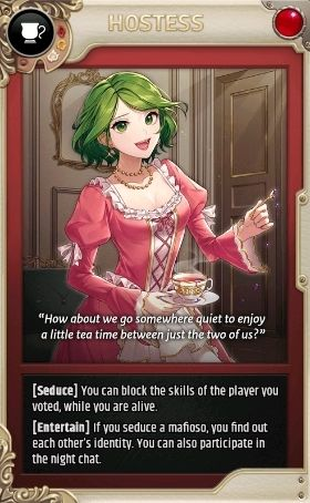 mafia42 roles hostess