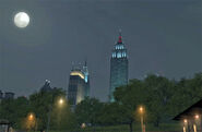 Night Skyline over Lincoln Park