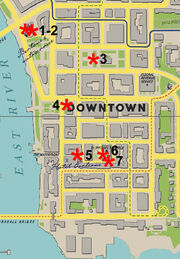 Collectible Map Downtown