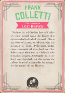 Frank Colletti's cigarette card