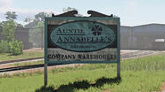 Auntie Annabelle's sign