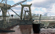 View from the bow