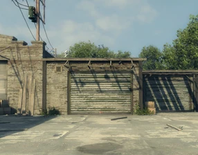 Garage at Joe's apartment