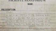 Note - Sacriste Sanatorium 1