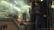 Laundry room in prerelease screenshot