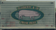 Clemente & Co. Fresh Meat logo on Shubert Truck