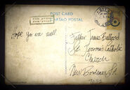 Lincoln's postcard from Brazil