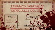 Menu of Villa del Mar's daily specials