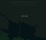 North Lake map