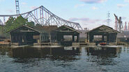River Island boathouse
