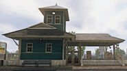 Sinclair Parish train depot