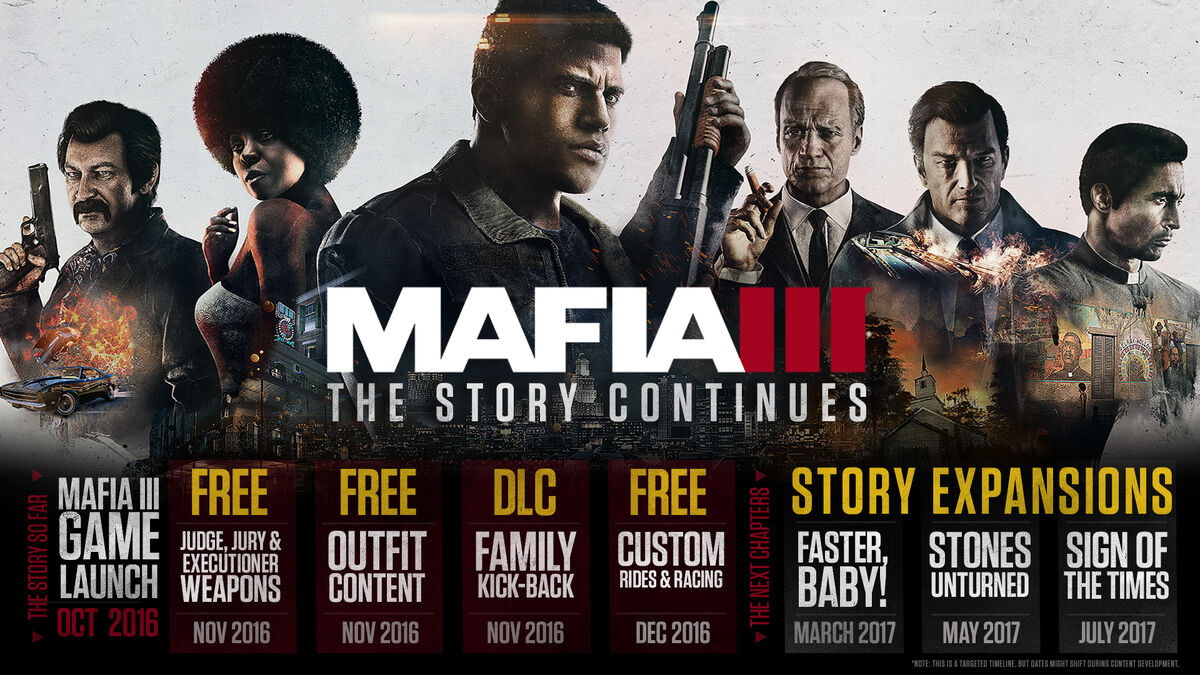 Mafia III + Bonus DLC Steam CD Key