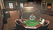 Renovated interior game room