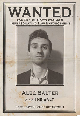 Wanted Poster Alec Salter